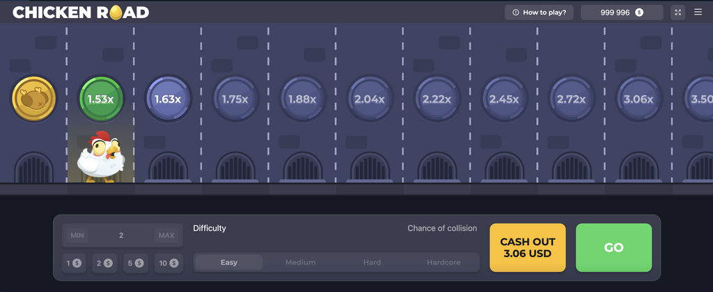 Chicken ROAD POUR LES NOUVEAUX ATHLÈTES